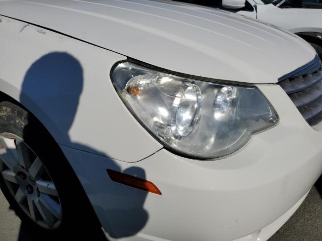 1C3LC46K07N590402 - 2007 CHRYSLER SEBRING WHITE photo 9