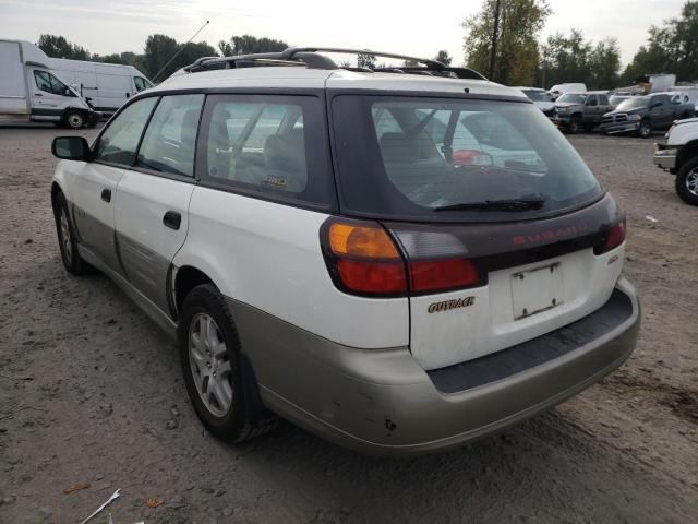 4S3BH675917661489 - 2001 SUBARU LEGACY OUTBACK AWP  photo 3