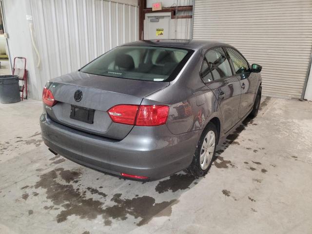 3VW2K7AJ9DM223592 - 2013 VOLKSWAGEN JETTA BASE Մոխրագույն լուսանկար 4