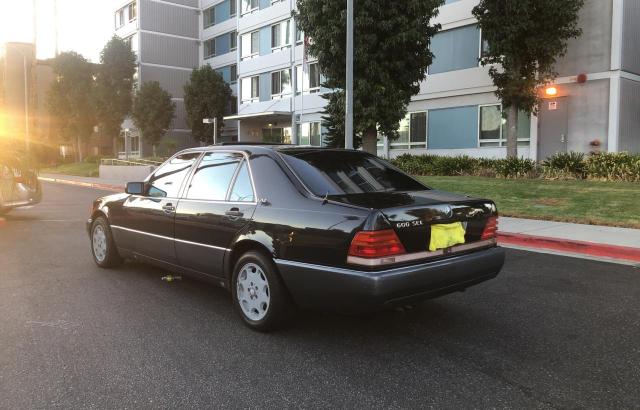 WDBGA57E0NA046793 - 1992 MERCEDES-BENZ 600 SEL BLACK photo 3