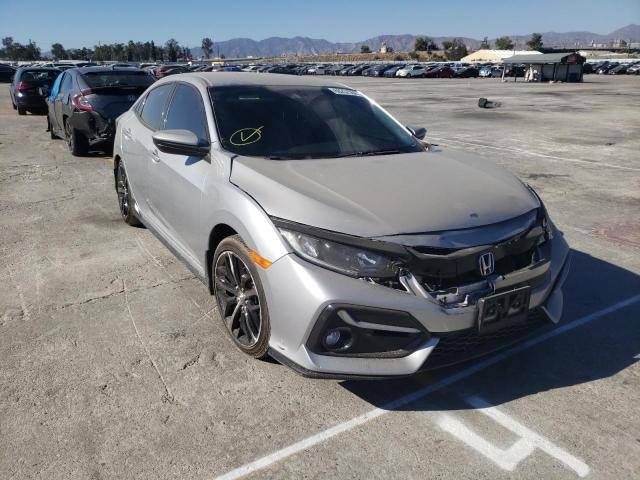 SHHFK7H48MU423984 - 2021 HONDA CIVIC SPOR SILVER photo 1