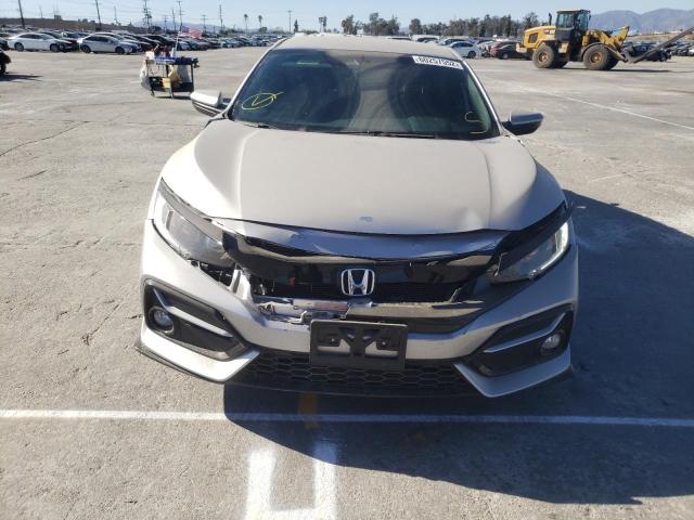 SHHFK7H48MU423984 - 2021 HONDA CIVIC SPOR SILVER photo 9
