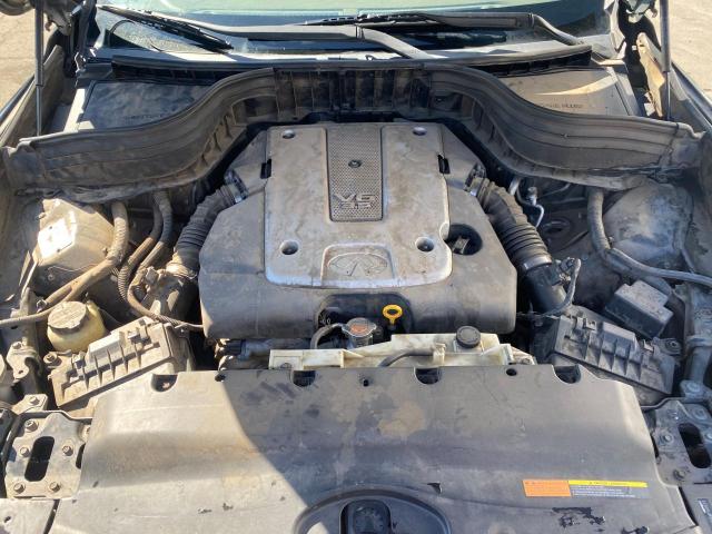 JN1AJ0HRXAM750524 - 2010 INFINITI EX35 BASE BLACK photo 7