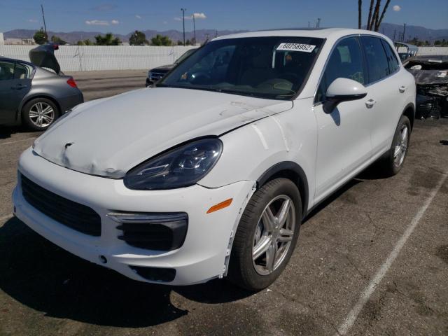 WP1AB2A22GLA95856 - 2016 PORSCHE CAYENNE S WHITE photo 2