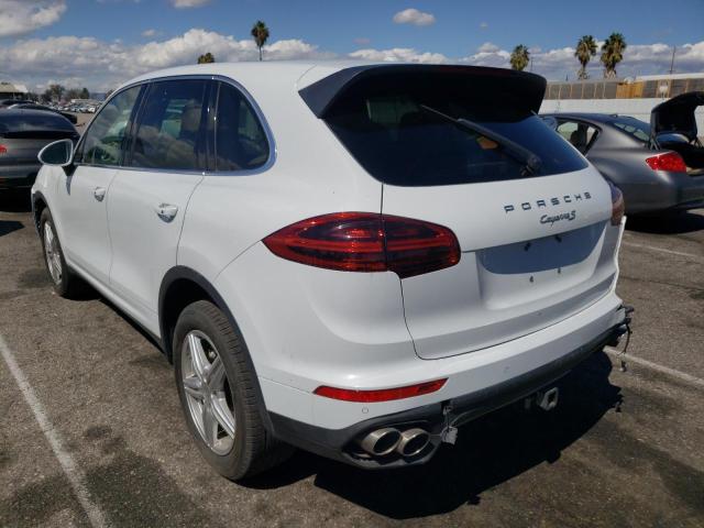 WP1AB2A22GLA95856 - 2016 PORSCHE CAYENNE S WHITE photo 3