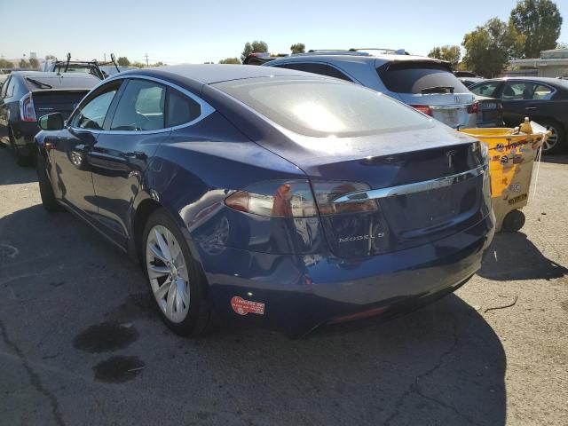5YJSA1E22HF187020 - 2017 TESLA MODEL S Mavi foto 3