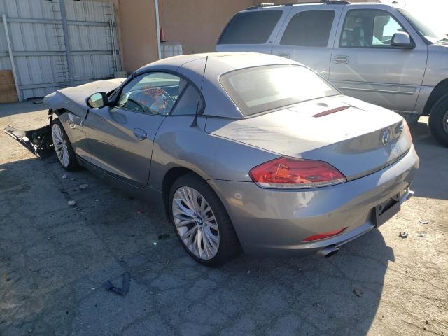 WBALM7C53DE385237 - 2013 BMW Z4 SDRIVE3 GRAY photo 3