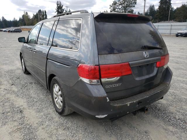 5FNRL3H6XAB066325 - 2010 HONDA ODYSSEY EX CHARCOAL photo 3