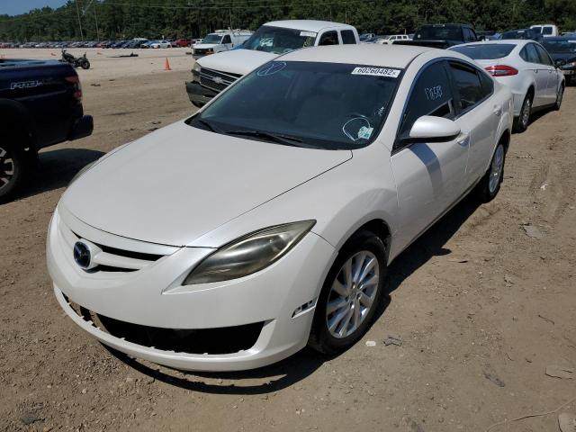 1YVHZ8DH2C5M25325 - 2012 MAZDA 6 I WHITE photo 2