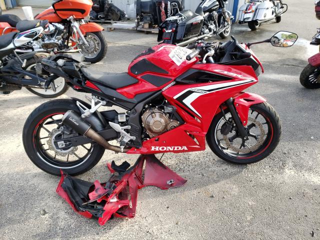 MLHPC6210K5000324 - 2019 HONDA CBR500 R RED photo 1