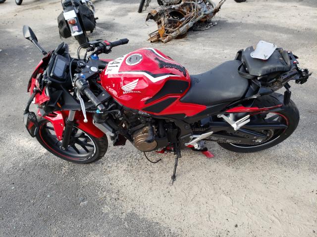 MLHPC6210K5000324 - 2019 HONDA CBR500 R RED photo 3