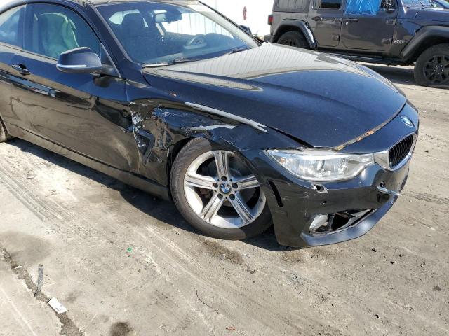 WBA3N5C5XEF716621 - 2014 BMW 428 XI BLACK photo 9