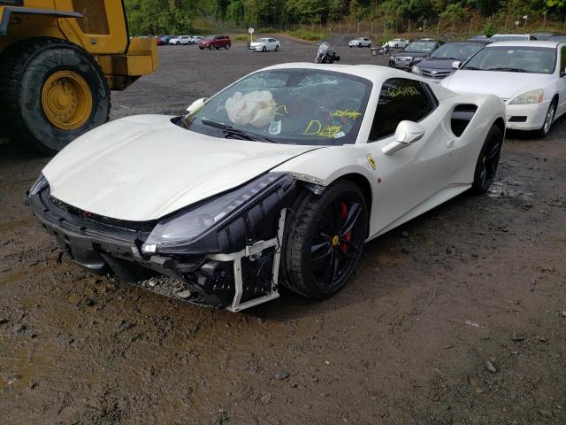 ZFF80AMA5H0225099 - 2017 FERRARI 488 SPIDER WHITE photo 2