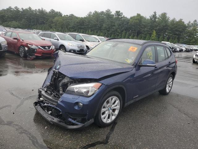 WBAVL1C59EVY10079 - 2014 BMW X1 XDRIVE2 BLUE photo 2