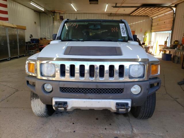 5GTEN13E588185432 - 2008 HUMMER H3 GREEN photo 5