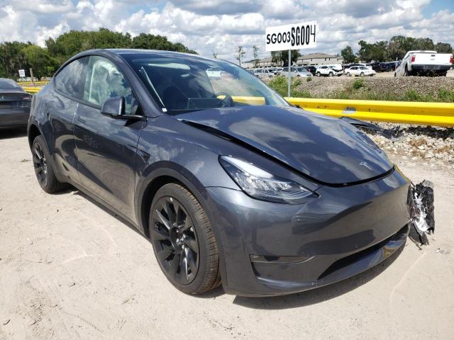 7SAYGDEE9NF481565 - 2022 TESLA MODEL Y Серый фото 1