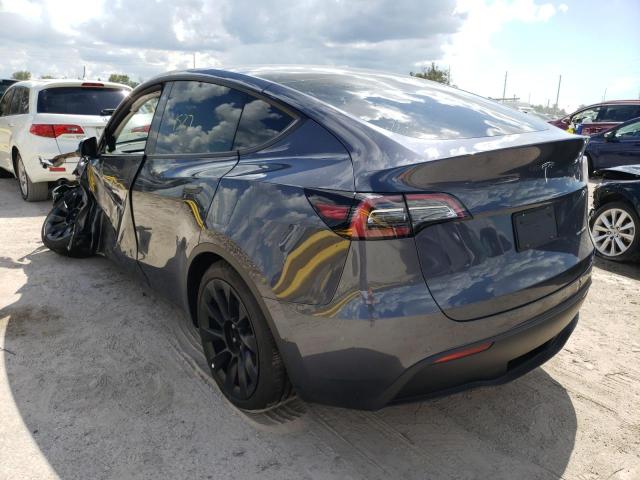 7SAYGDEE9NF481565 - 2022 TESLA MODEL Y Серый фото 3