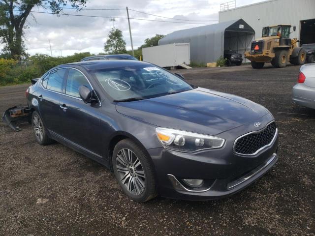 KNALN4D79E5146515 - 2014 KIA CADENZA PR CHARCOAL photo 1