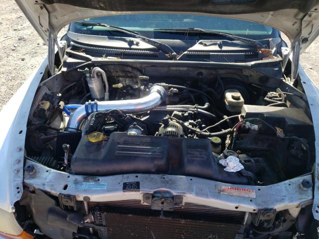 1B7GL2AN61S205839 - 2001 DODGE DAKOTA QUA SILVER photo 7