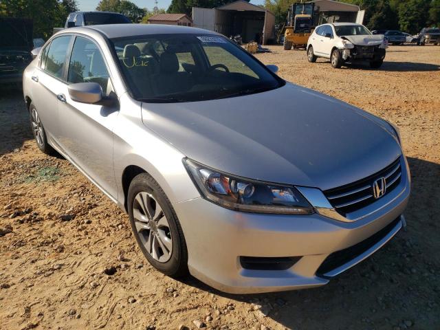 1HGCR2F38EA036022 - 2014 HONDA ACCORD LX SILVER photo 1