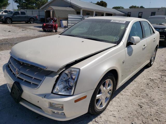 1G6DW677960134779 - 2006 CADILLAC STS WHITE photo 2