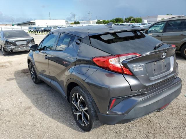 NMTKHMBX7JR046523 - 2018 TOYOTA C-HR XLE GRAY photo 3