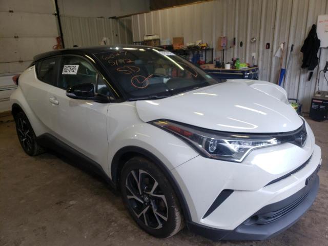 NMTKHMBX6KR081409 - 2019 TOYOTA C-HR XLE WHITE photo 1