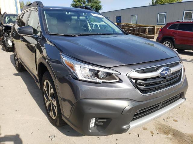 4S4BTANC8N3270734 - 2022 SUBARU OUTBACK LI GRAY photo 1