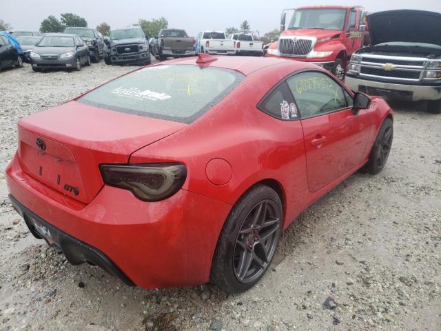 JF1ZNAA11D1719317 - 2013 TOYOTA SCION FR-S RED photo 4