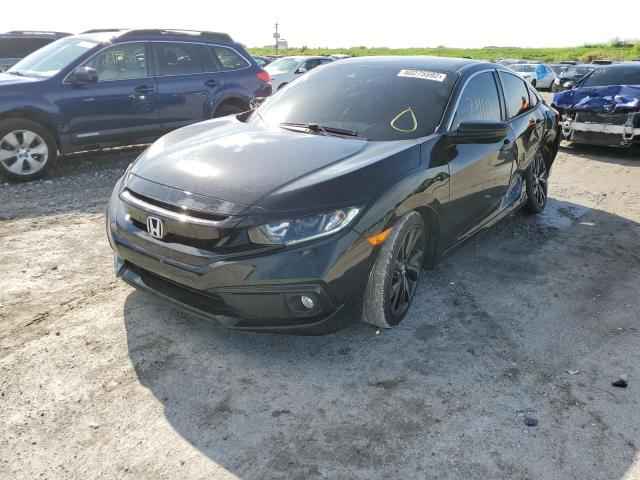 2HGFC2F86MH547240 - 2021 HONDA CIVIC SPOR 黑色 照片 2