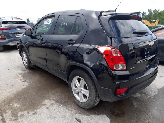 KL7CJKSB7LB057970 - 2020 CHEVROLET TRAX LS BLACK photo 3