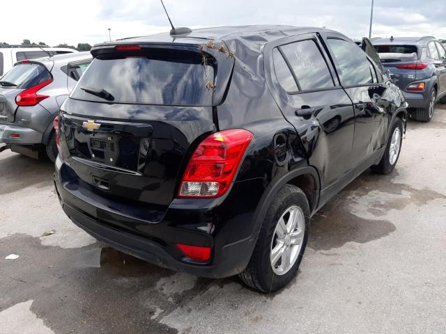 KL7CJKSB7LB057970 - 2020 CHEVROLET TRAX LS BLACK photo 4