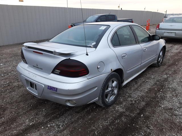 1G2NF52E54M698537 - 2004 PONTIAC GRAND AM S SILVER photo 4