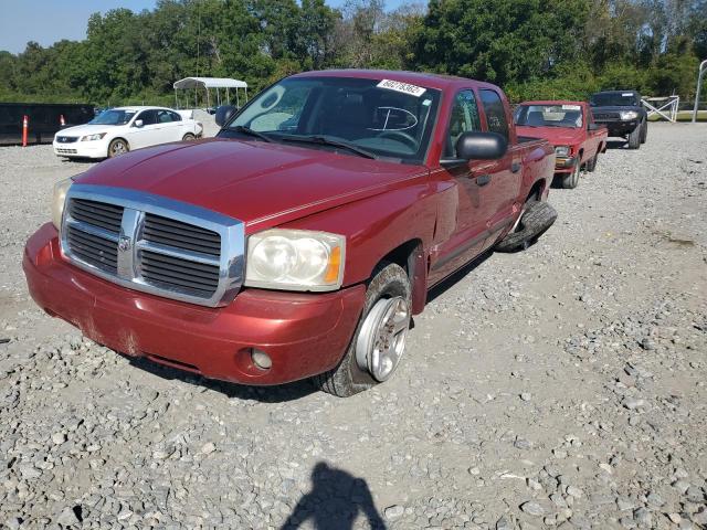 1D7HE48K77S104619 - 2007 DODGE DAKOTA QUA RED photo 2