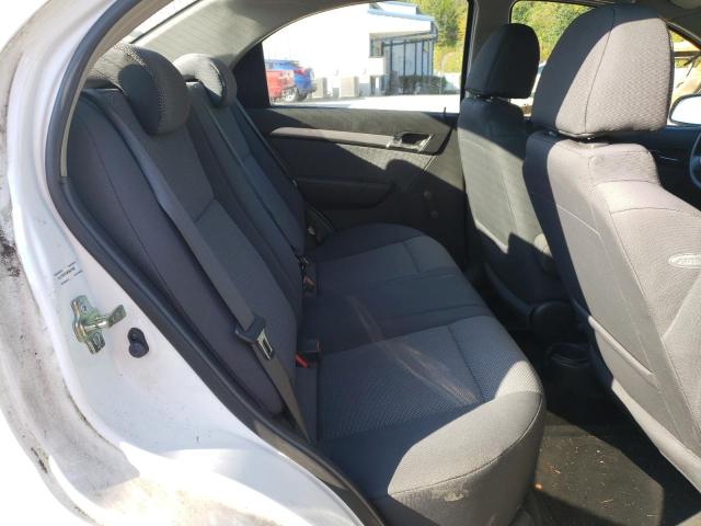 KL1TD5DE3AB081884 - 2010 CHEVROLET AVEO LS 白色 照片 6