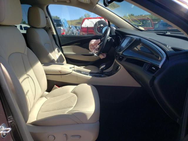 LRBFXDSA7HD125986 - 2017 BUICK ENVISION E PURPLE photo 5