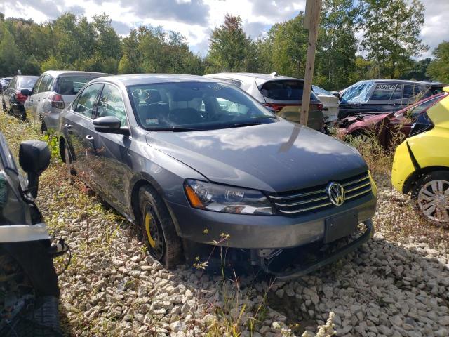 1VWBT7A34EC051814 - 2014 VOLKSWAGEN PASSAT SE GRAY photo 1