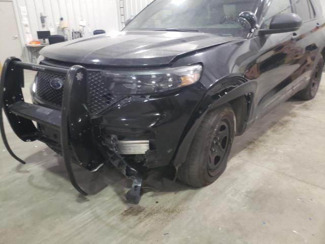 1FM5K8AW8LGC67444 - 2020 FORD EXPLORER P BLACK photo 9