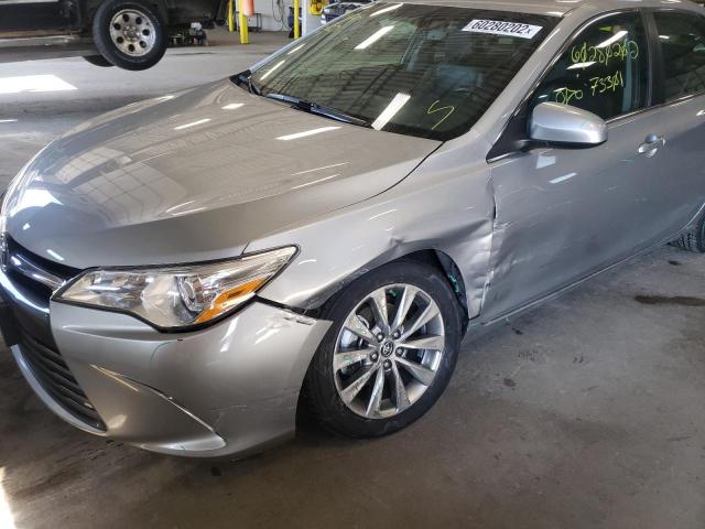 4T1BF1FK6FU961253 - 2015 TOYOTA CAMRY LE SILVER photo 9