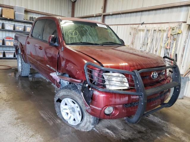 5TBDT48144S464515 - 2004 TOYOTA TUNDRA DOU BURGUNDY photo 1