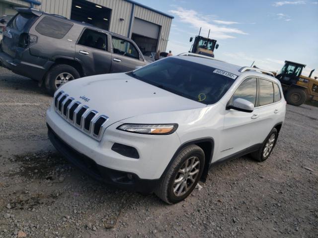 1C4PJLCBXEW167030 - 2014 JEEP CHEROKEE L WHITE photo 2