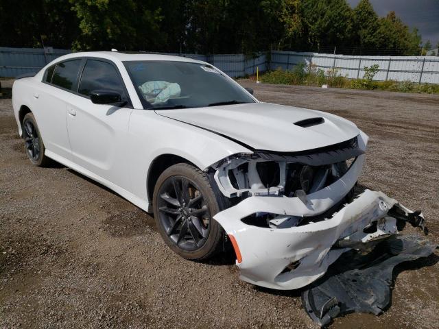 2C3CDXMGXMH562687 - 2021 DODGE CHARGER GT WHITE photo 1