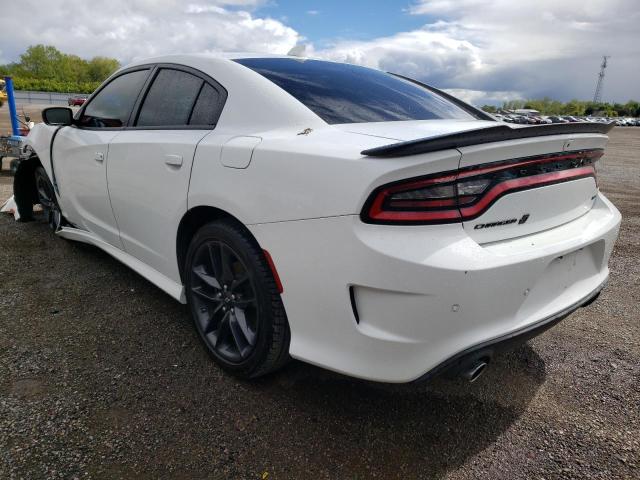 2C3CDXMGXMH562687 - 2021 DODGE CHARGER GT WHITE photo 3