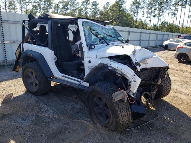 1C4GJWAG0GL129214 - 2016 JEEP WRANGLER S WHITE photo 1