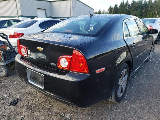 1G1ZC5EU2BF386713 - 2011 CHEVROLET MALIBU 1LT 黑色 照片 4