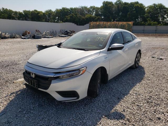 19XZE4F10KE020694 - 2019 HONDA INSIGHT LX WHITE photo 2