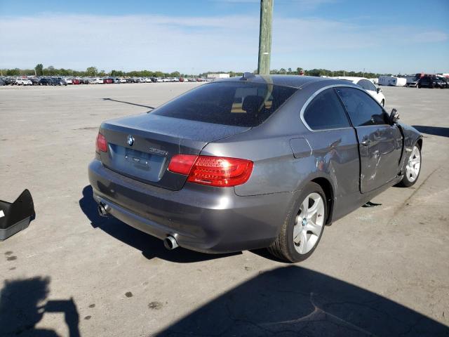 WBAKF9C57DE859854 - 2013 BMW 335 XI GRAY photo 4