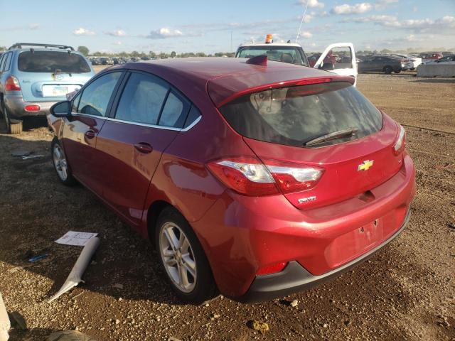 3G1BE6SM3HS556345 - 2017 CHEVROLET CRUZE RED photo 3