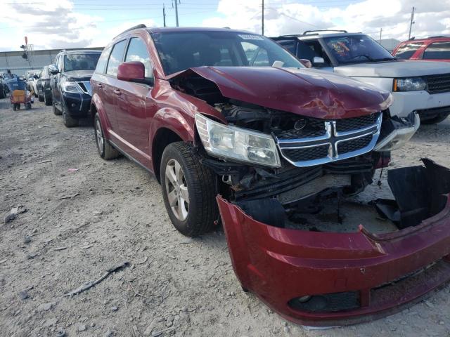 3D4PG1FG1BT501136 - 2011 DODGE JOURNEY MA BURGUNDY photo 1