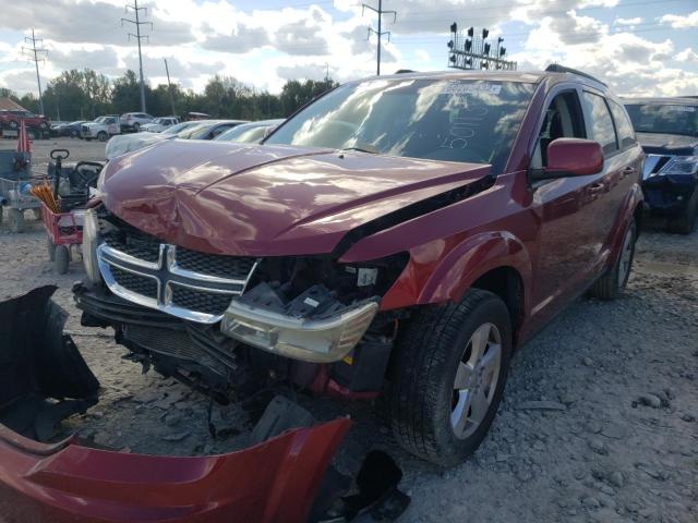 3D4PG1FG1BT501136 - 2011 DODGE JOURNEY MA BURGUNDY photo 2